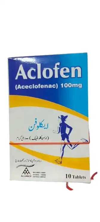 Aclofen Tablets (Aceclofenac) 100mg – 10 Tablets