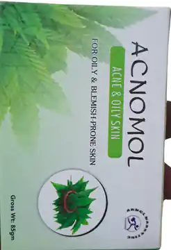 ACNOMOL Soap For Oily & Blemish-Prone Skin – 85 gm