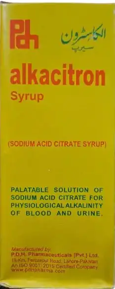 alkacitron Syrup (Sodium Acid Citrate Syrup) 120 ml