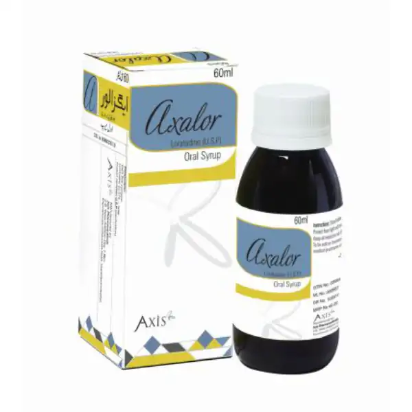Axalor Loratadine Oral Syrup - 60 ml