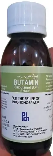 BUTAMIN (Salbutamol B.P.) Syrup 60 ml