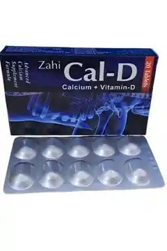 Cal-D (Calcium + Vitamin D) Advanced Calcium Supplement Formula – 20 Tablets