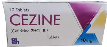 CEZINE (Cetirizine 2HCl) 10 mg – 10 Tablets