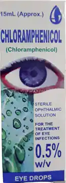 Chloramphenicol Eye Drops 0.5% w/v – 15 ml (Sterile Ophthalmic Solution)