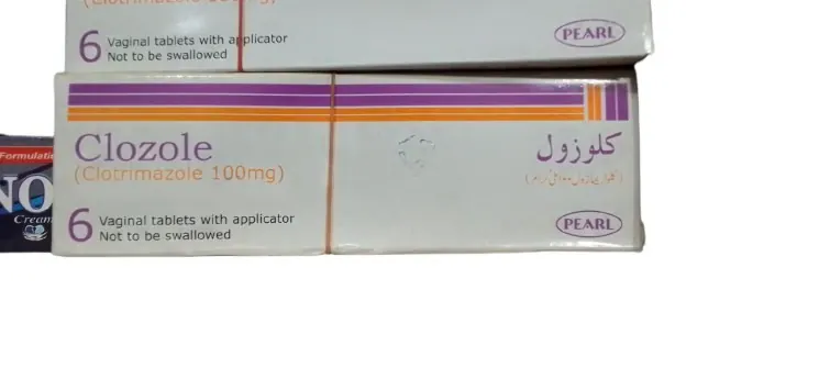 Clozole (Clotrimazole 100 mg) Vaginal Tablets with Applicator - 6 Tablets