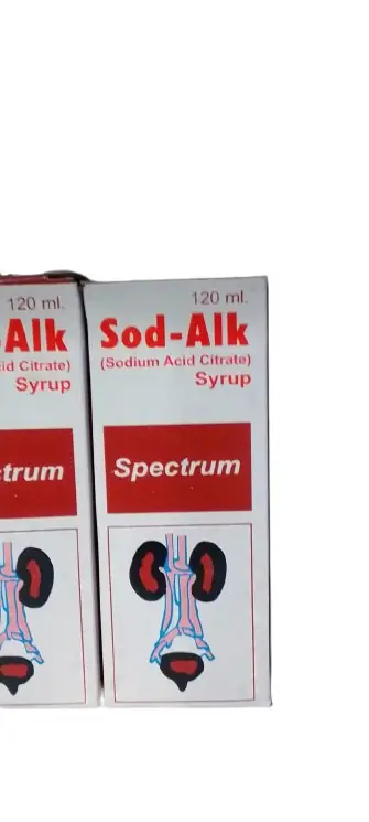 Sod-Alk (Sodium Acid Citrate) Syrup – 120 ml