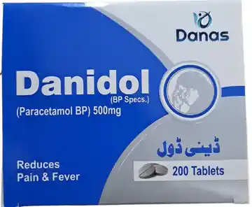 Danidol Paracetamol Tablets 500 mg – 200 Tablets Pack