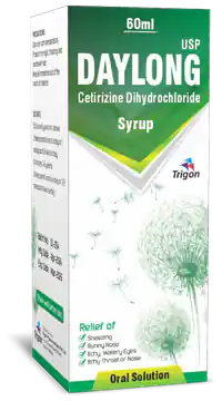 Daylong Cetirizine Dihydrochloride Syrup - 60 ml - Oral Solution