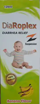 DiaRoplex Diarrhea Relief Suspension 120 ml - Banana Flavor