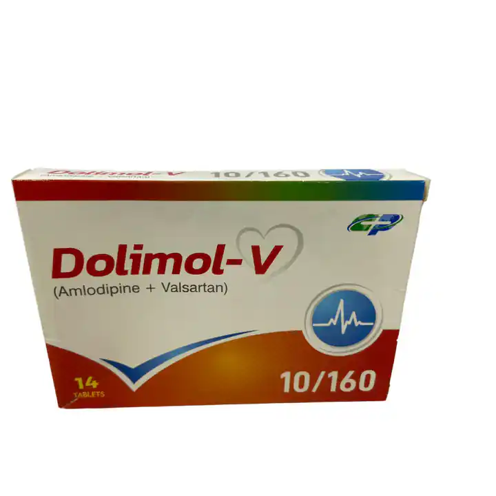 Dolimol-V Tablets (Amlodipine + Valsartan) 10/160mg � 14 Tablets
