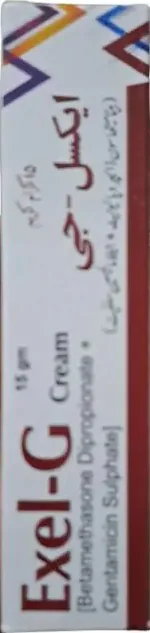 Exel-G Cream (Betamethasone Dipropionate + Gentamicin Sulphate) – 15 gm