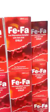 Fe-Fa Syrup (Iron Polymaltose Complex with Folic Acid) – 120 ml