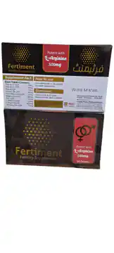 Fertiment Fertility Supplement Potent with L-Arginine 500 mg - 30 Tablets
