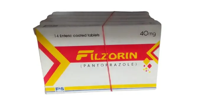 FILZORIN (Pantoprazole) 40 mg – 14 Enteric Coated Tablets
