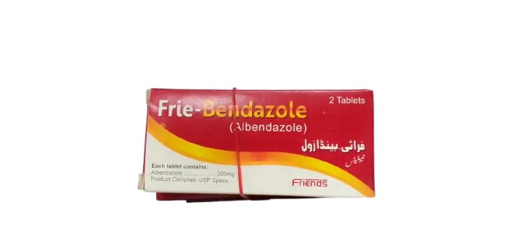 Frie-Bendazole (Albendazole) 200 mg – 2 Tablets