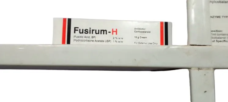 Fusirum-H Cream (Fusidic Acid 2% + Hydrocortisone Acetate 1% w/w) - 15 gm - For External Use Only