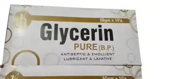 Glycerin Pure (B.P.) – 50gm × 10’s