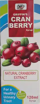 Griffin’s Cranberry Syrup – 120ml