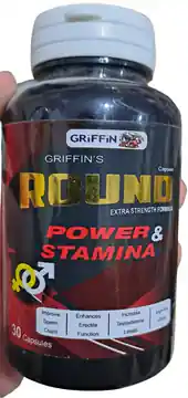 GRIFFIN'S ROUND POWER & STAMINA Extra Strength Formula Capsules - 30 Capsules