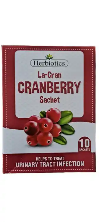 Herbiotics La-Cran Cranberry Sachet (10 Sachets)