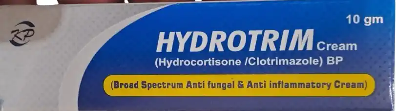 HYDROTRIM Cream (Hydrocortisone + Clotrimazole) - 10 gm