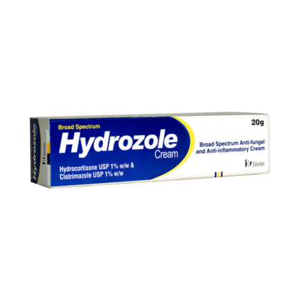 Hydrotrim Cream (Hydrocortisone + Clotrimazole BP) – 10 g Tube