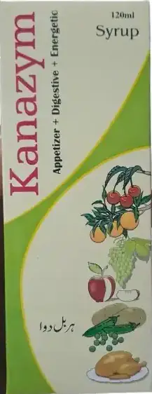 Kanazym Syrup – 120ml (Appetizer + Digestive + Energetic)