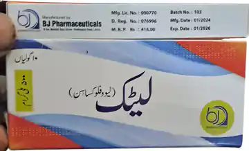 Leek Levofloxacin Tablets 500 mg 10 Tablets Pack