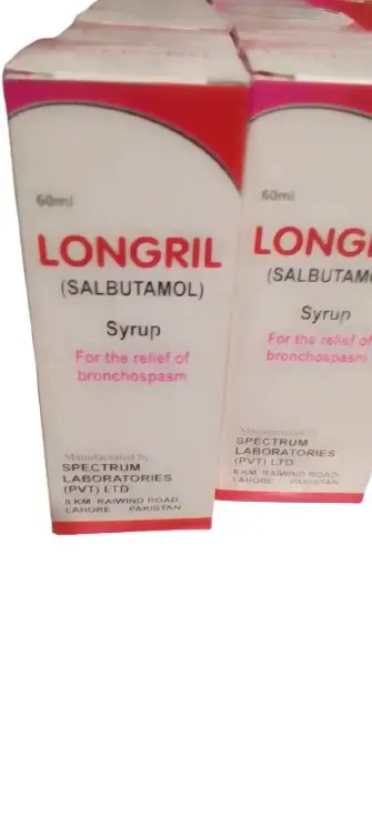 LONGRIL (Salbutamol) Syrup 60 ml