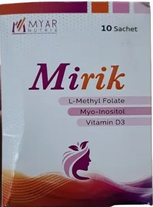 Mirik Sachet (L-Methyl Folate + Myo-Inositol + Vitamin D3)