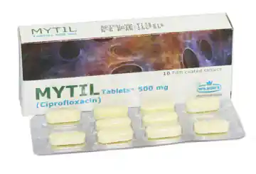 MYTIL (Ciprofloxacin) 500 mg � 10 Film Coated Tablets