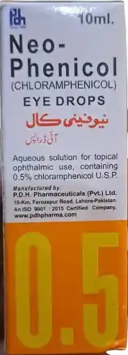 Neo-Phenicol (Chloramphenicol) Eye Drops 0.5% – 10 ml