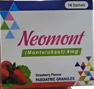 Neomont Sachets (Montelukast) 4mg 14 Sachets