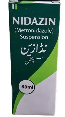 Nidazin (Metronidazole) Suspension - 60 ml