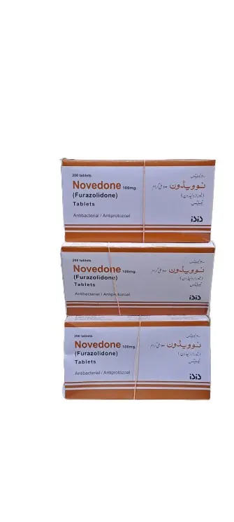 Novedone Tablets 100 mg � 200 Tablets Pack (Furazolidone)