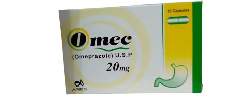 Omec (Omeprazole) U.S.P. 20 mg – 10 Capsules