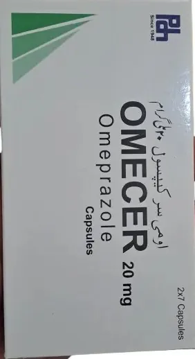 Omecer Capsules (Omeprazole 20mg) – 10 Capsules