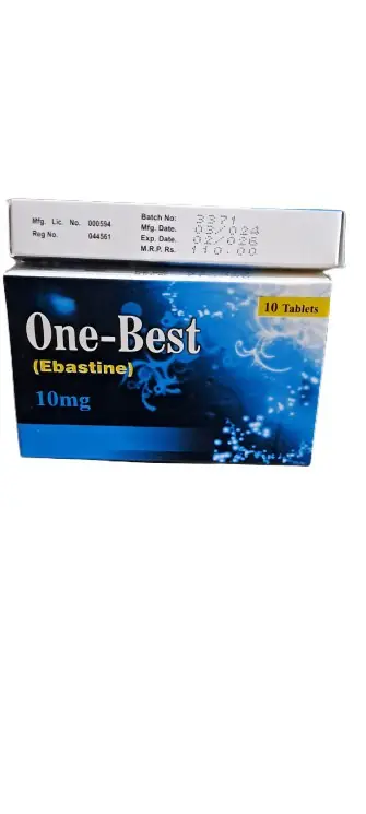 One-Best (Ebastine) 10 mg Tablets - 10 Tablets