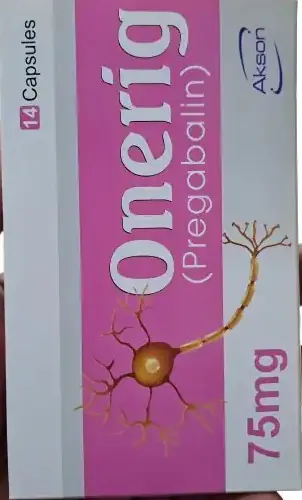 Onerig (Pregabalin) 75 mg – 14 Capsules