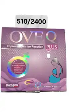 OveQ Plus – Myo-Inositol, L-Methylfolate, Vitamin D3, Chromium Picolinate (Sugar-Free)