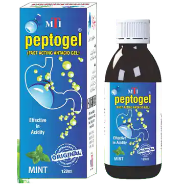 Peptogel Syrup – 120ml (Mint Flavor)