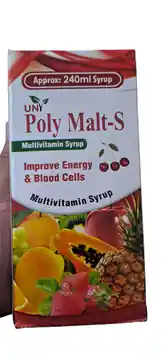 Poly Malt-S Multivitamin Syrup (Approx.) 240 ml