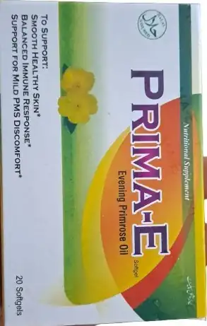 Prima-E Softgels (Evening Primrose Oil) – 20 Softgels