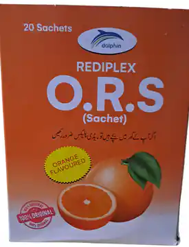 REDIPLEX O.R.S. (Oral Rehydration Salt) Sachet Orange Flavoured – 20 Sachets