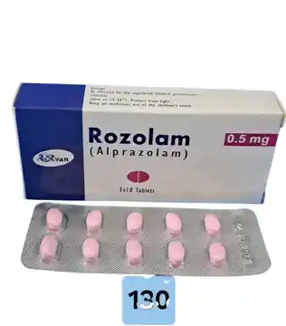 Rozolam (Alprazolam) 0.5 mg – 30 Tablets (3x10's)