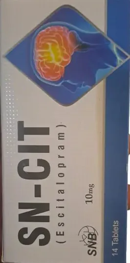 SN-CIT Escitalopram 10 mg Tablets - 14 Tablets