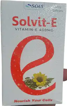 Solvit-E Softgels (Vitamin E 400mg) 30 Softgels