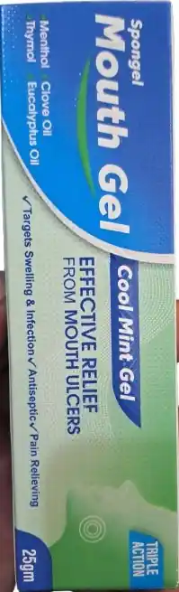 Spongel Mouth Gel Cool Mint Gel – 25 ml