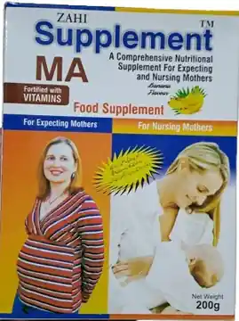 Supplement MA Comprehensive Nutritional Supplement for Expecting and Nursing Mothers Banana Flavour – 200g