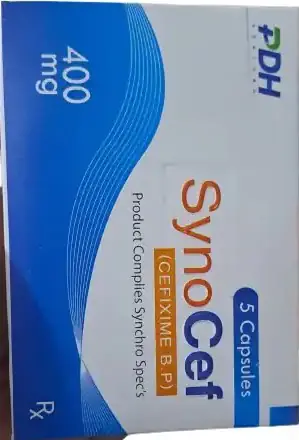 SynoCef Capsules (Cefixime BP) 400mg � 5 Capsules
